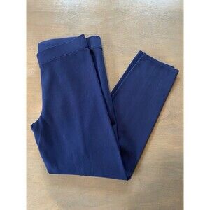 Max Studio Weekend Medium Blue Pants Leggings Pull On Ponte Knit Women's